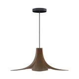 Jazz Pendant: Dark Oak + Black + Canopy