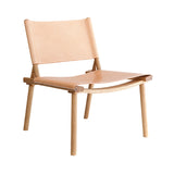 December Chair: Oak + Nude Leather