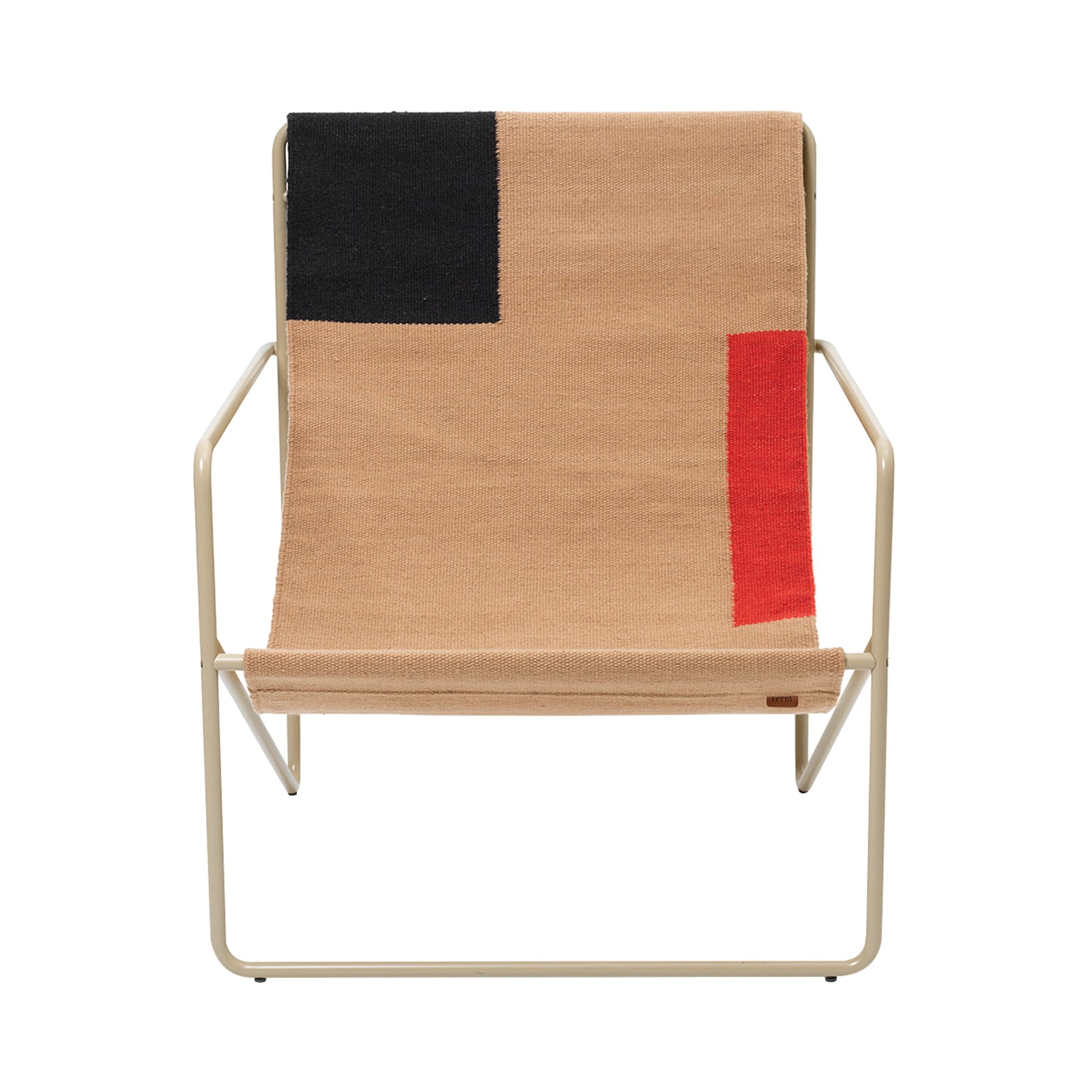 Desert Lounge Chair: Block + Cashmere