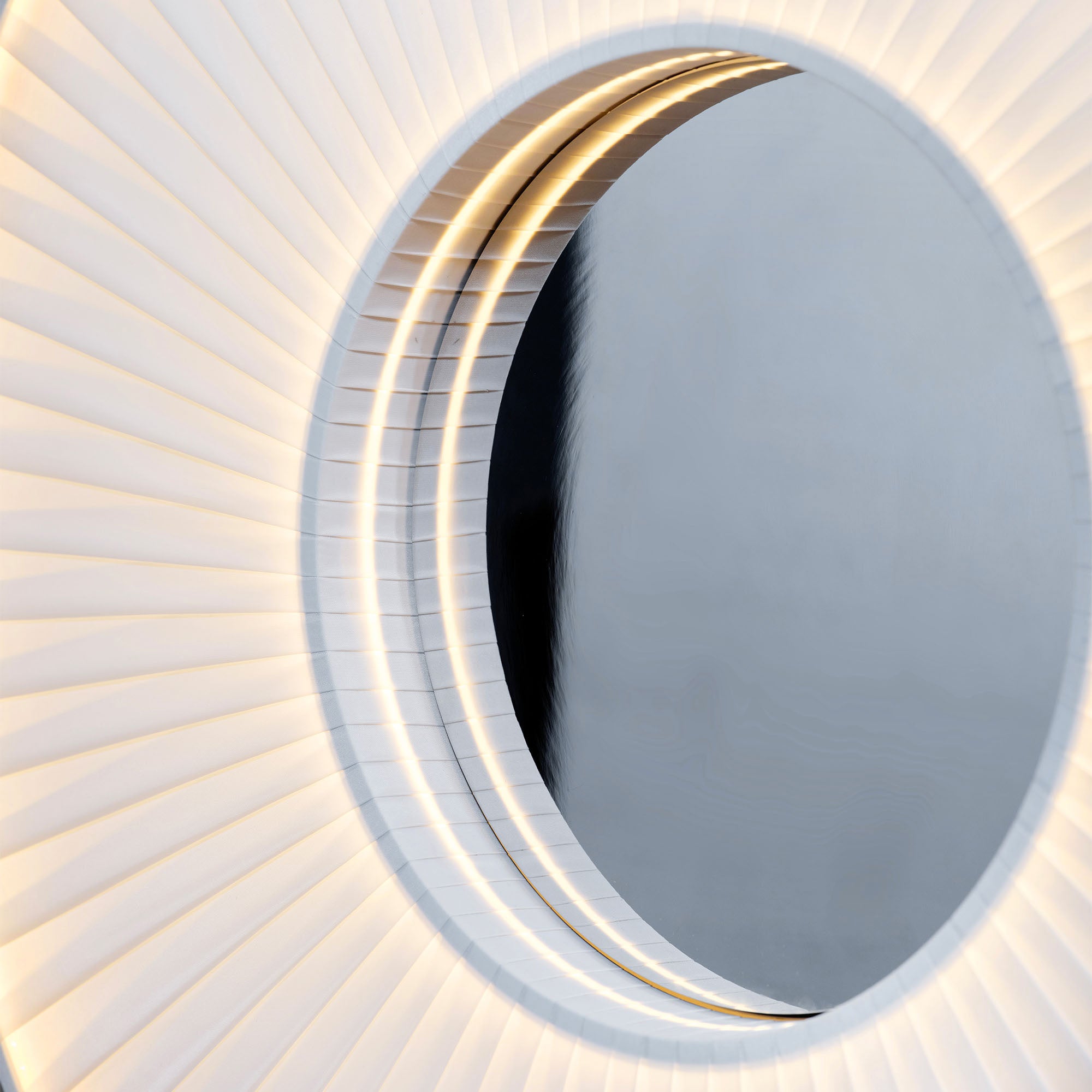 Iris Wall/Ceiling Lamp with Mirror