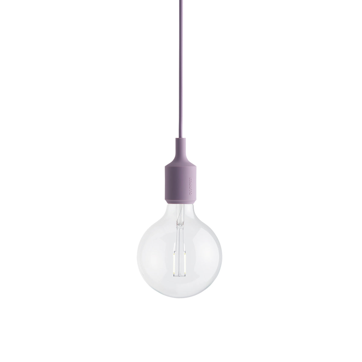 E27 Pendant Lamp: Dusty Lilac