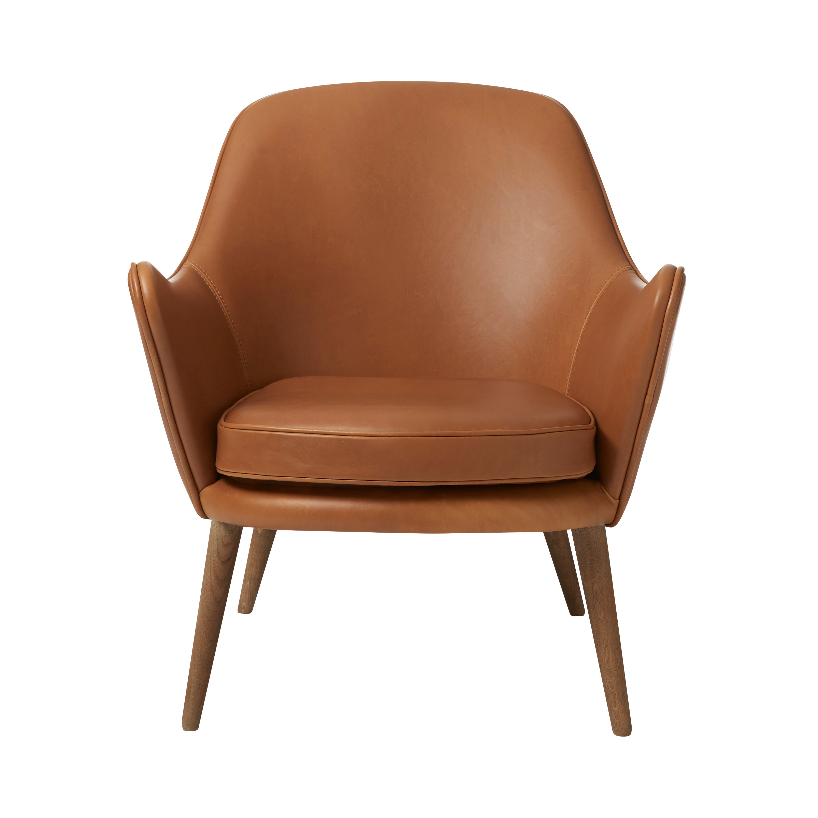 Dwell Lounge Chair: Smoked Oak