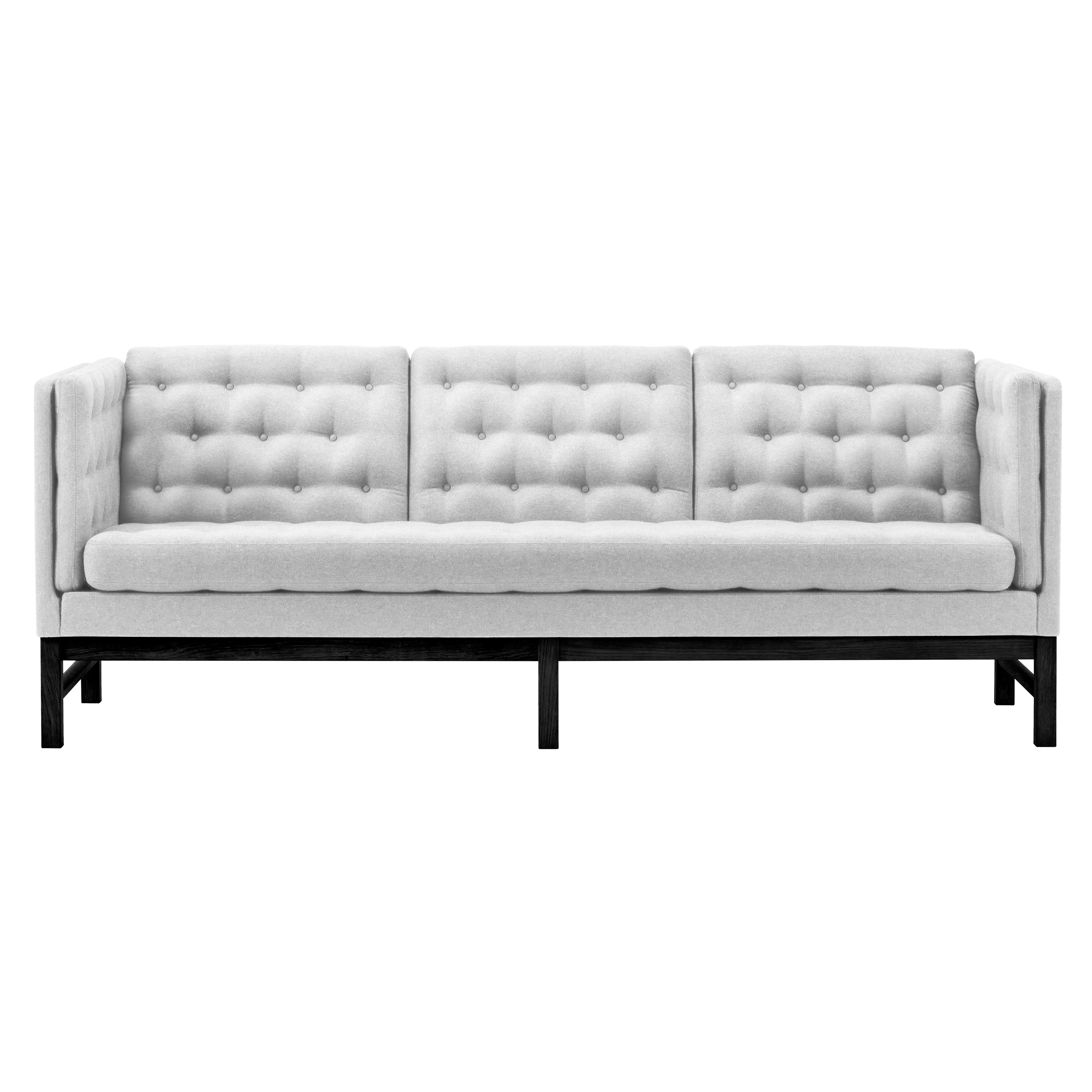 EJ315 Sofa: 3 Seater + Lacquered Black