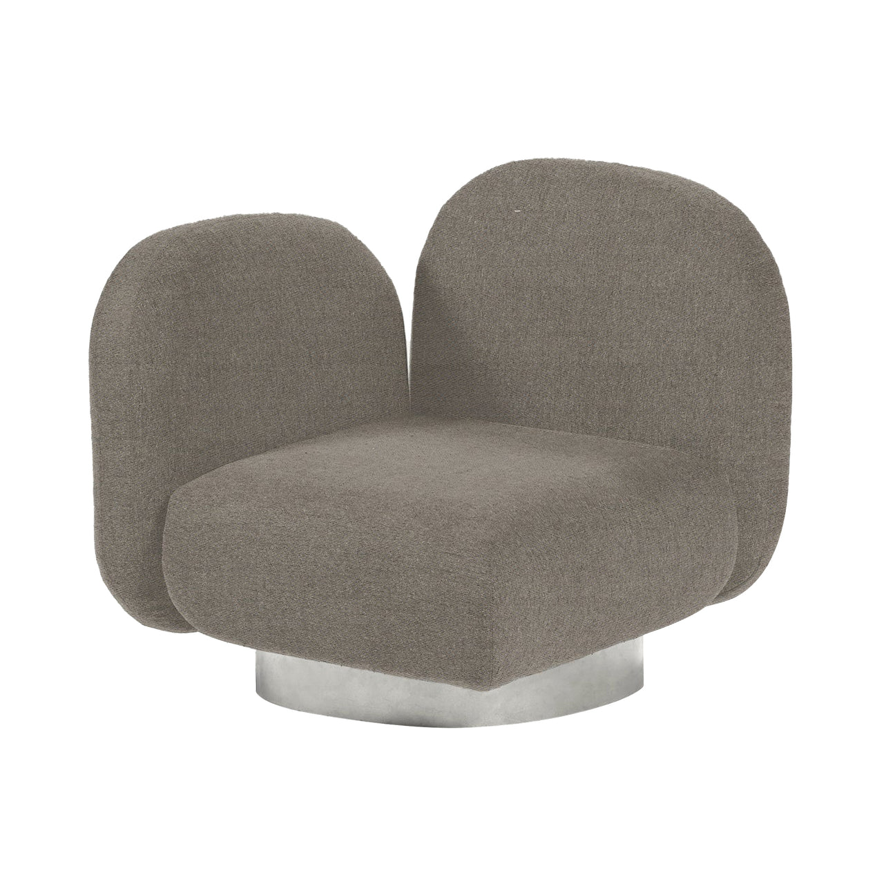 Assemble Corner Seat: Senales Grey