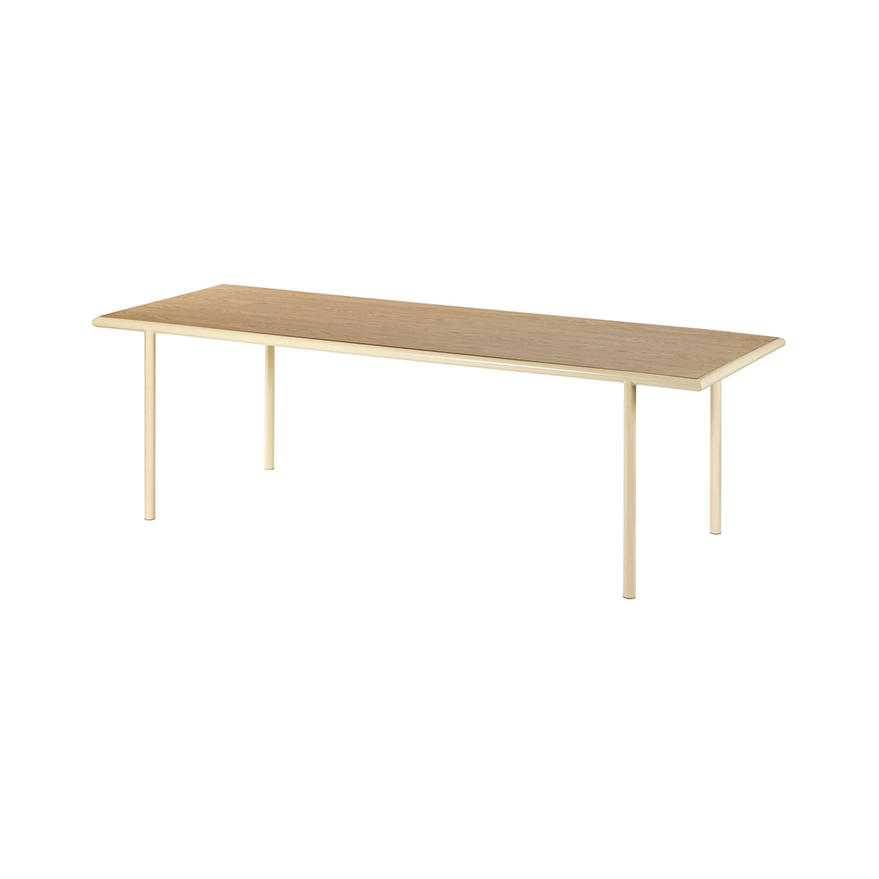 Wooden Table: Rectangular + Small - 94.5