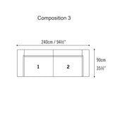 Endless Sectional Sofa: Composition 3