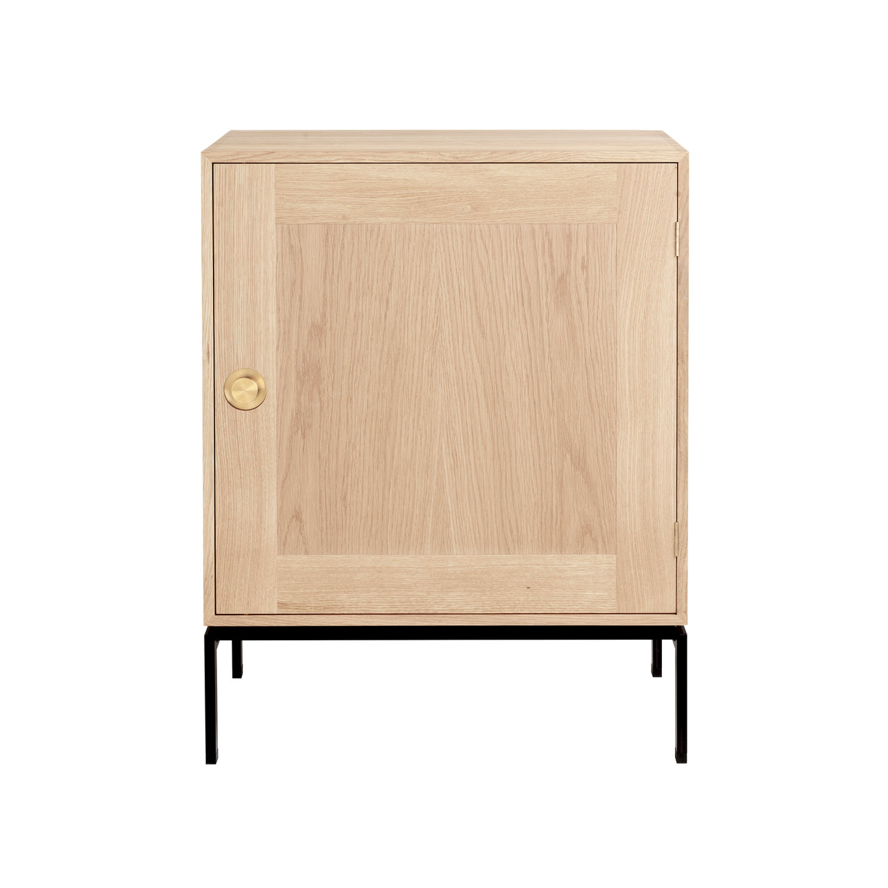 FK631115F Floor Standing Cabinet: Right + White Oiled Oak