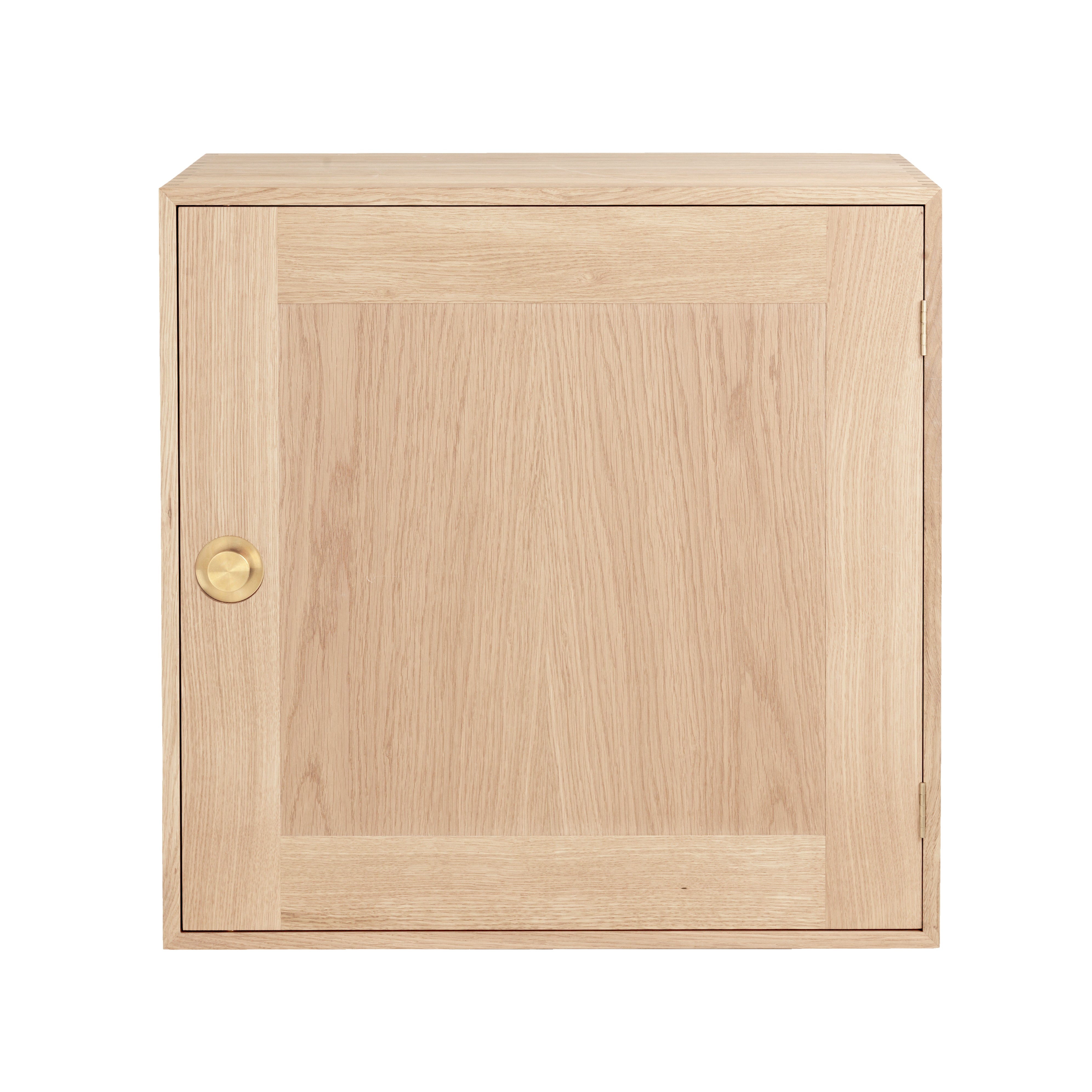 FK631115 Cabinet: Right + White Oiled Oak