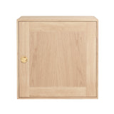 FK631115 Cabinet: Right + White Oiled Oak