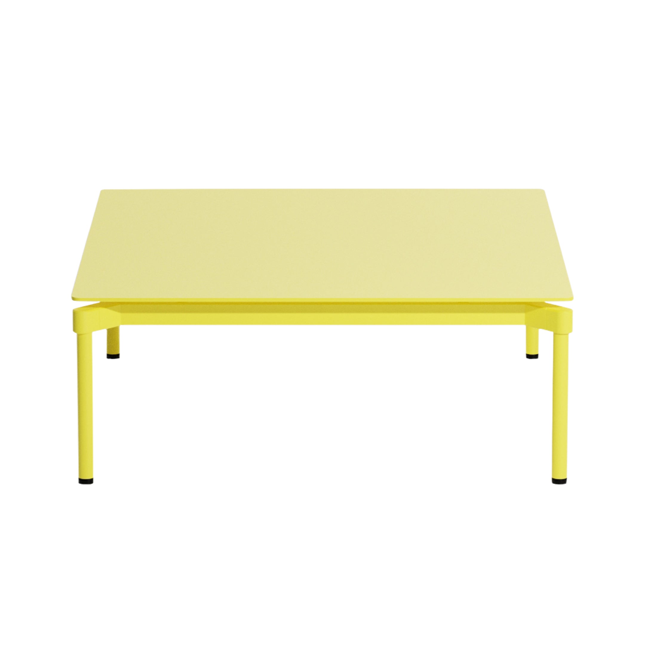 Fromme Outdoor Coffee Table: Yellow