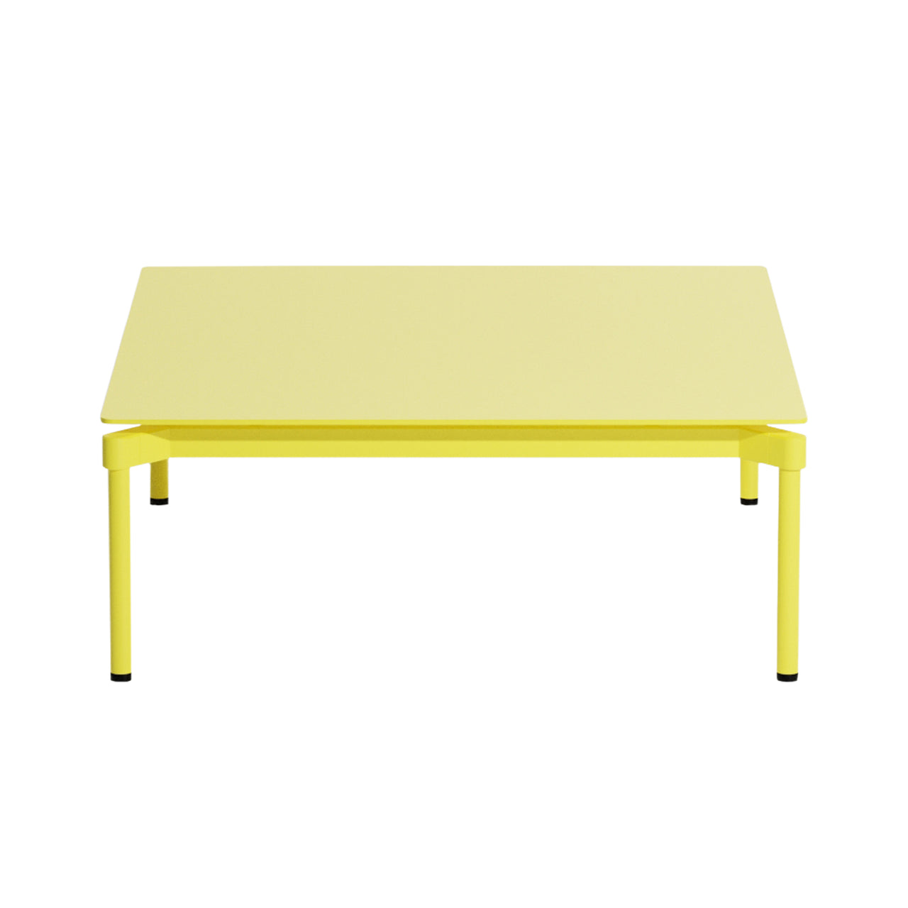 Fromme Outdoor Coffee Table: Yellow