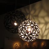 Floral Pendant Light: Medium