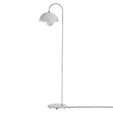 Flowerpot Floor Lamp VP12: Chrome-plated