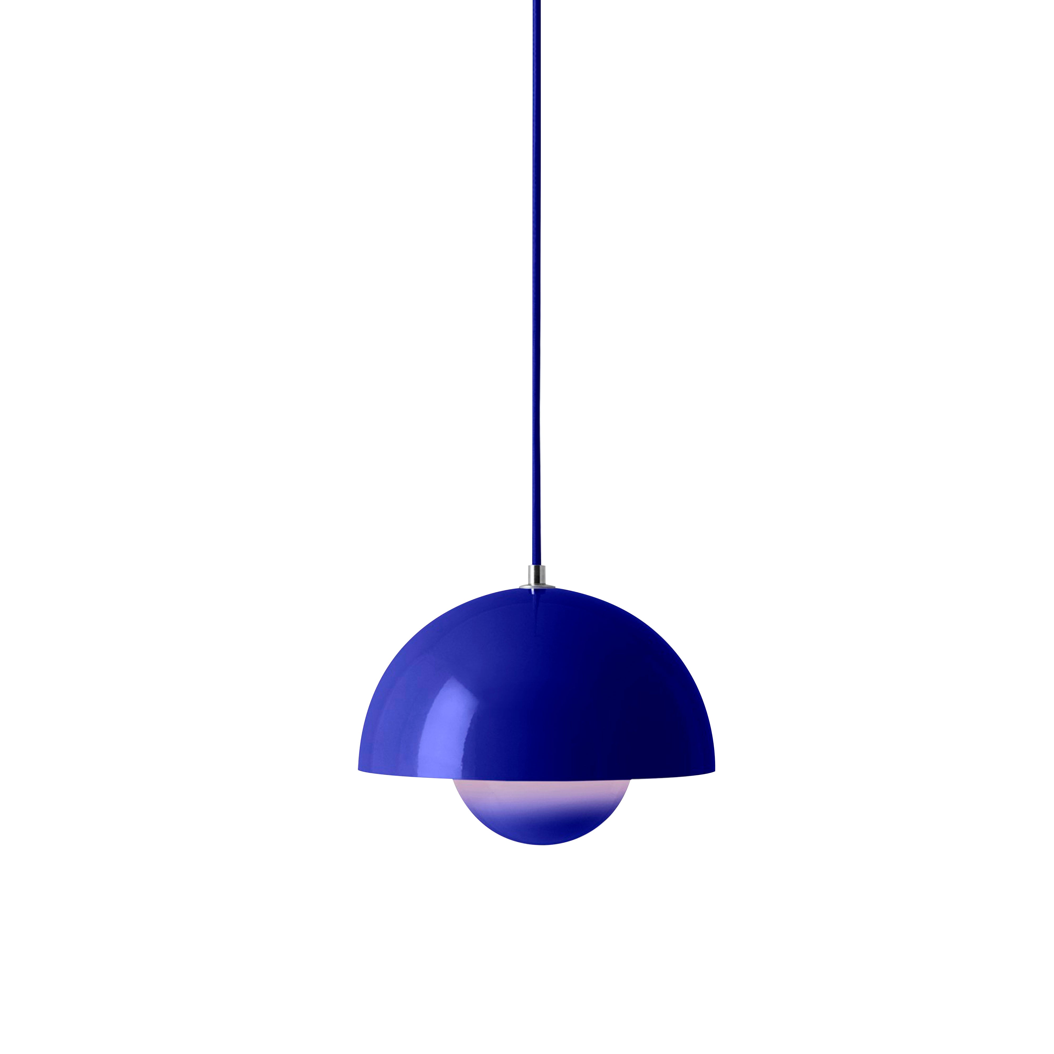 FlowerPot VP1 Pendant: Cobalt Blue