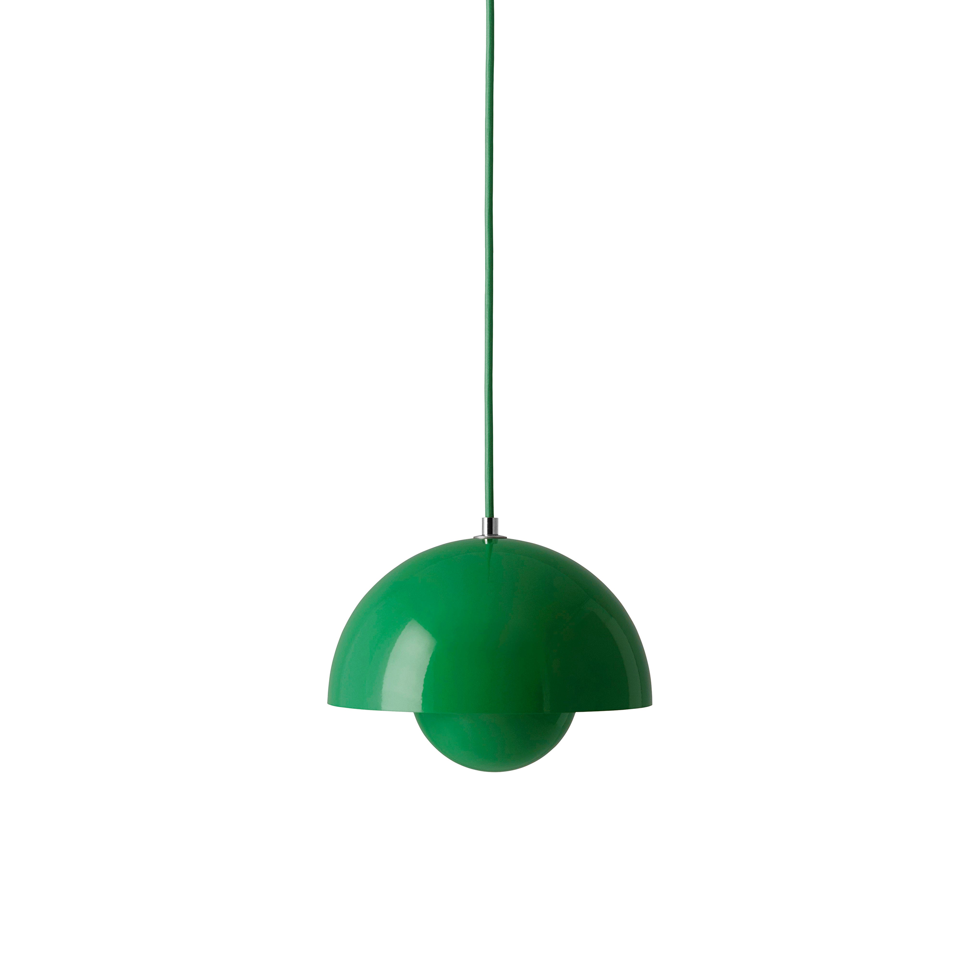 FlowerPot VP1 Pendant: Signal Green