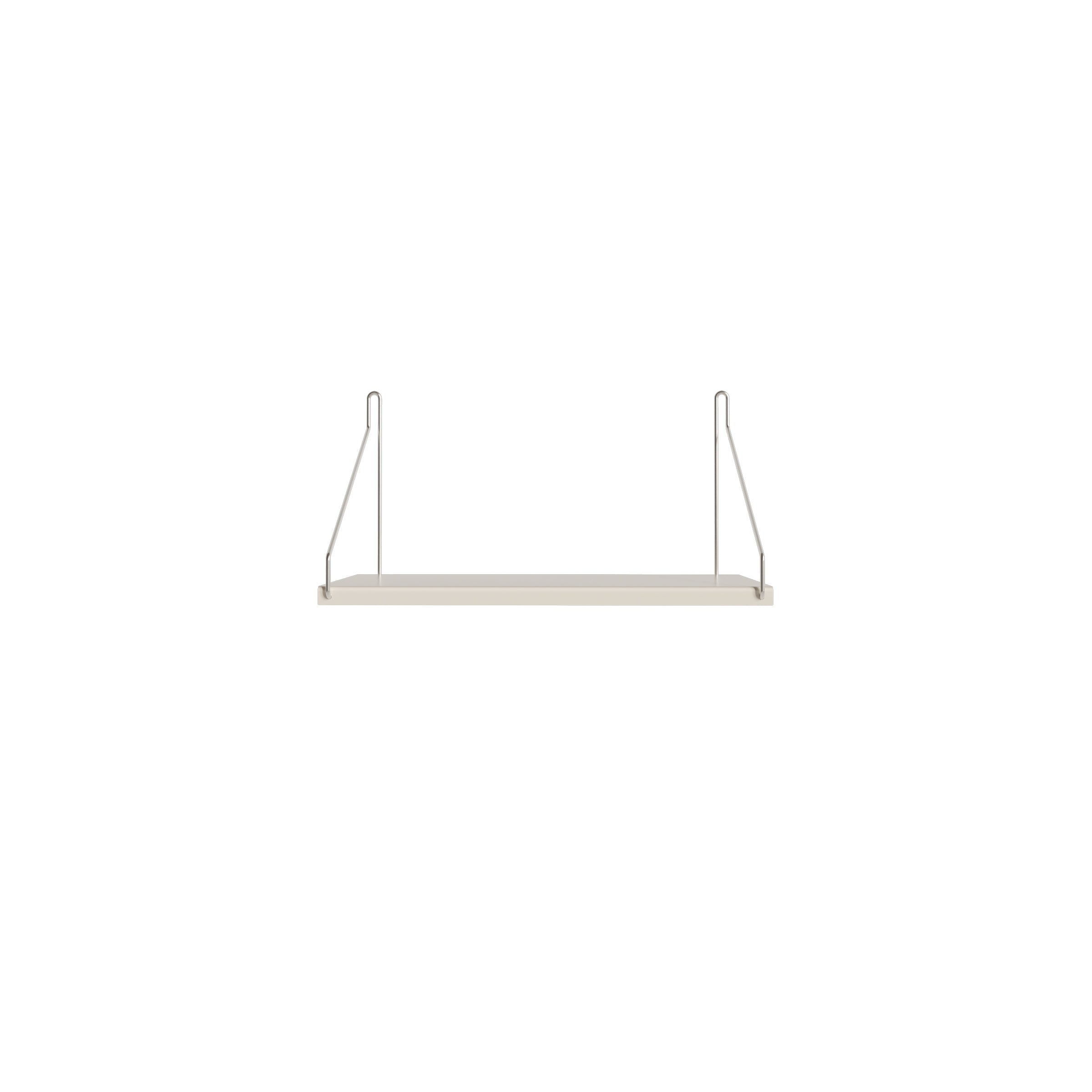 Shelf D20: Warm White Steel + Small - 15.7