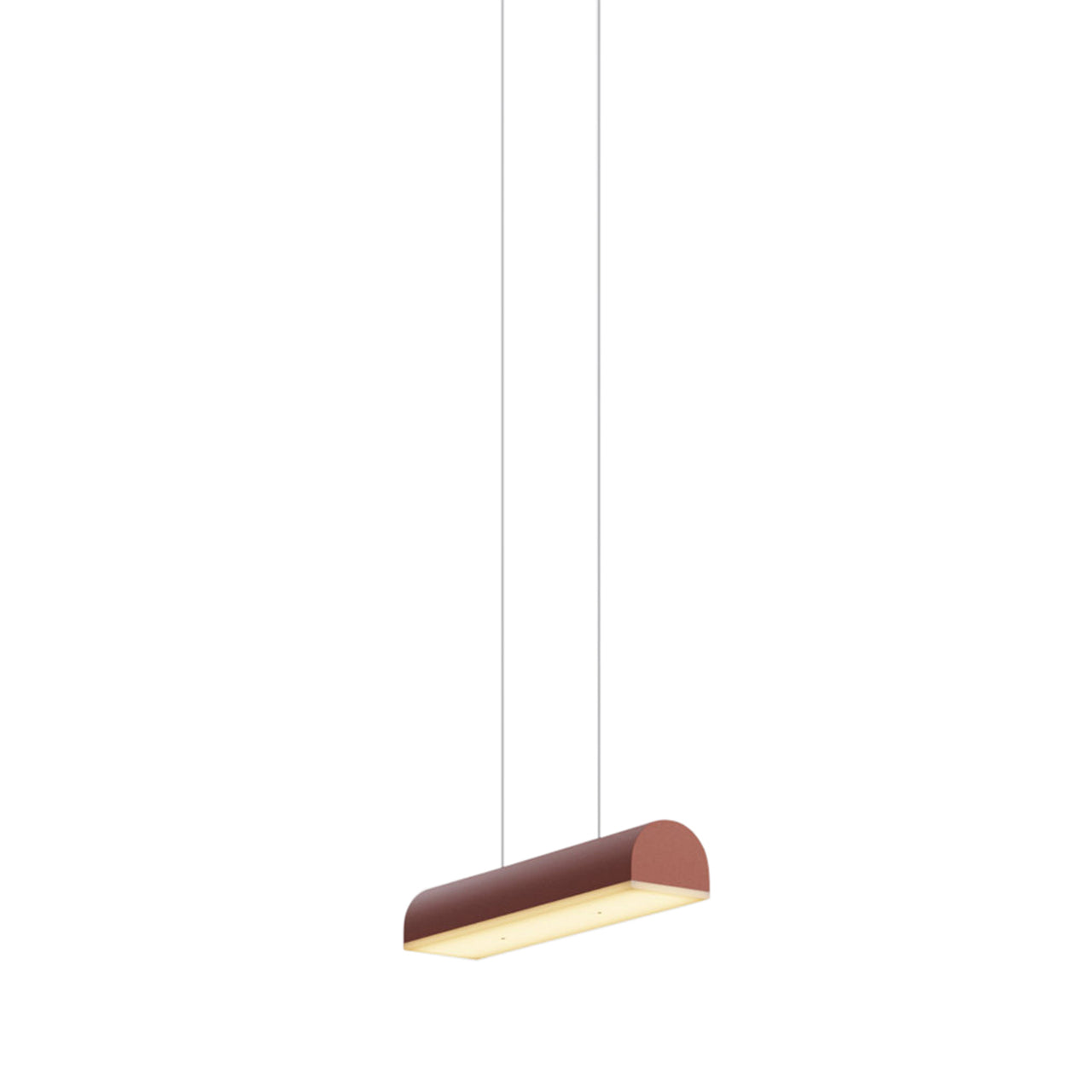 Hutchison 01 Suspension Lamp: Terracotta