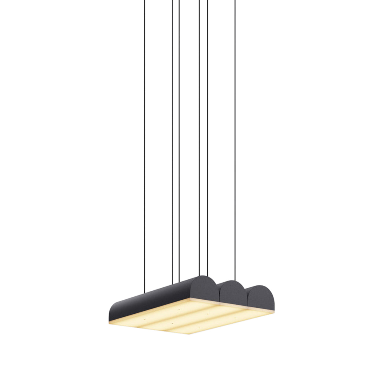 Hutchison 03 Suspension Lamp: Black