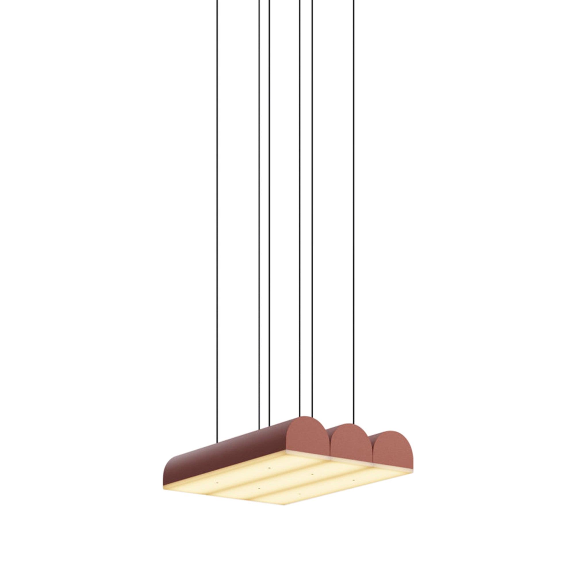 Hutchison 03 Suspension Lamp: Terracotta