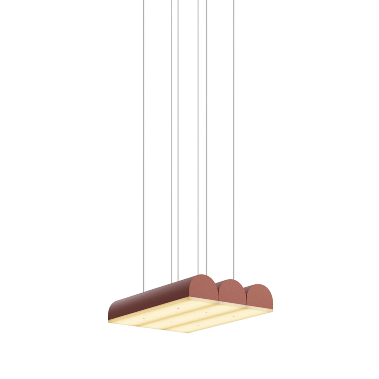 Hutchison 03 Suspension Lamp: Terracotta