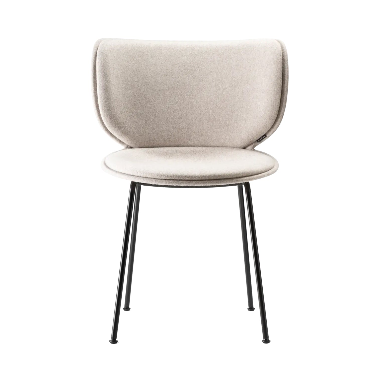 Hana Chair: Upholstered + Black