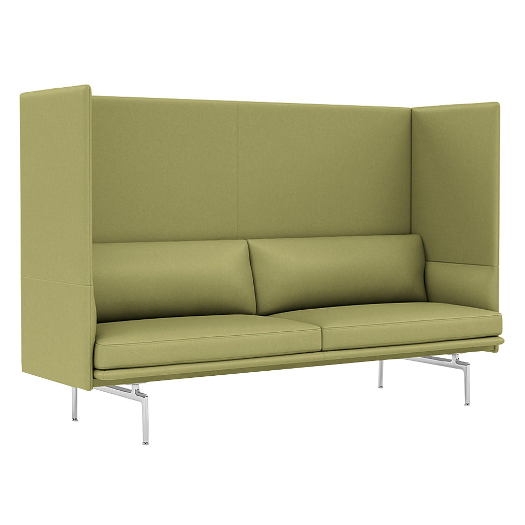 Outline Highback 3-Seater Sofa: Large + Large - 17.7