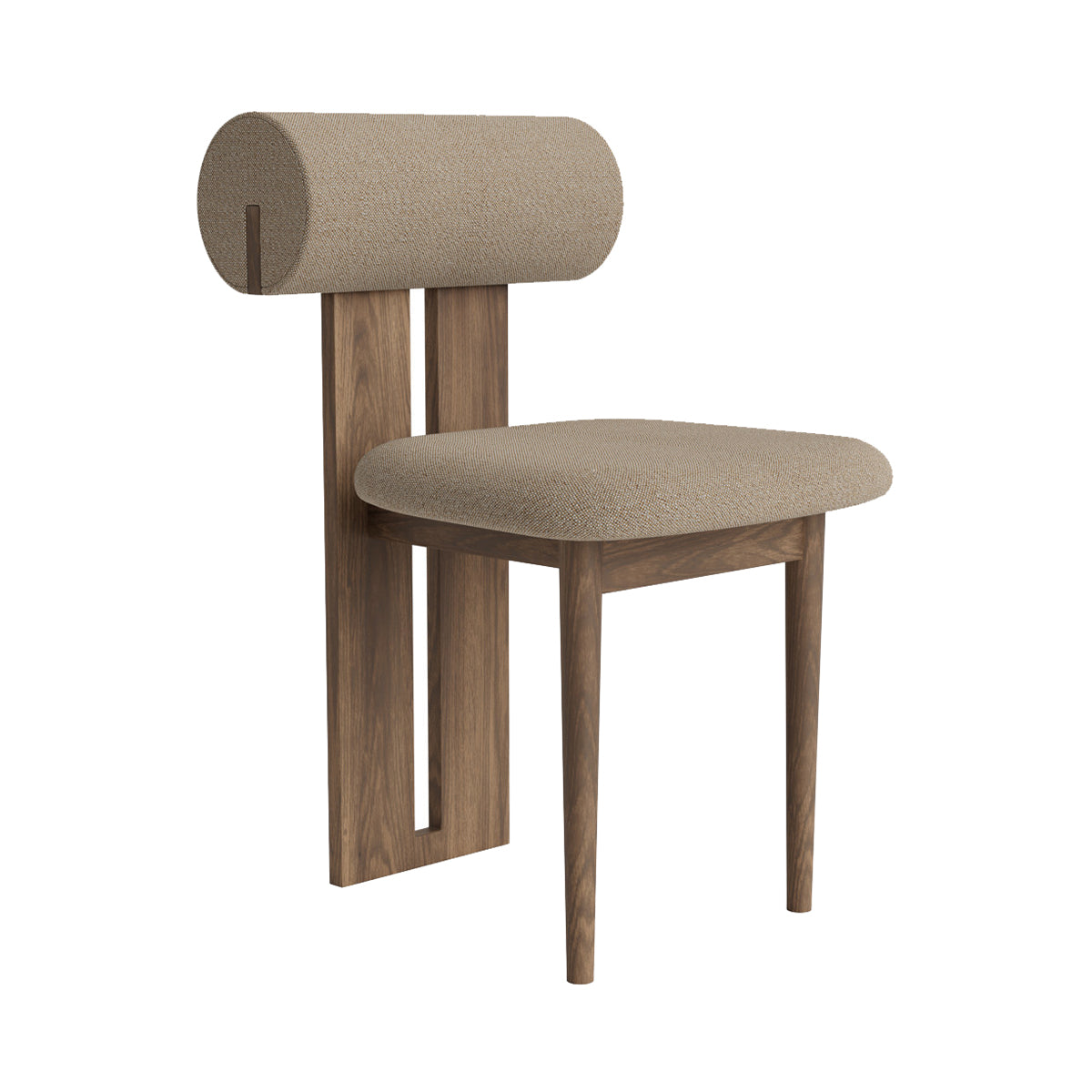 Hippo Chair: Outdoor + Savane Coconut J233