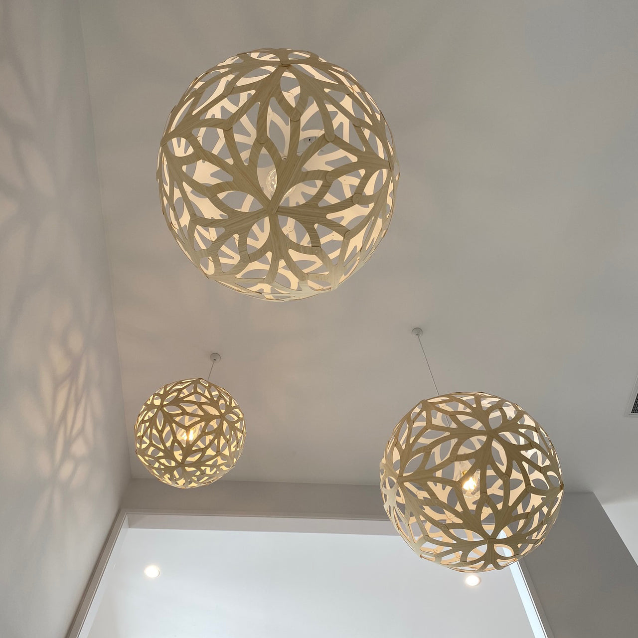 Floral Pendant Light: Small