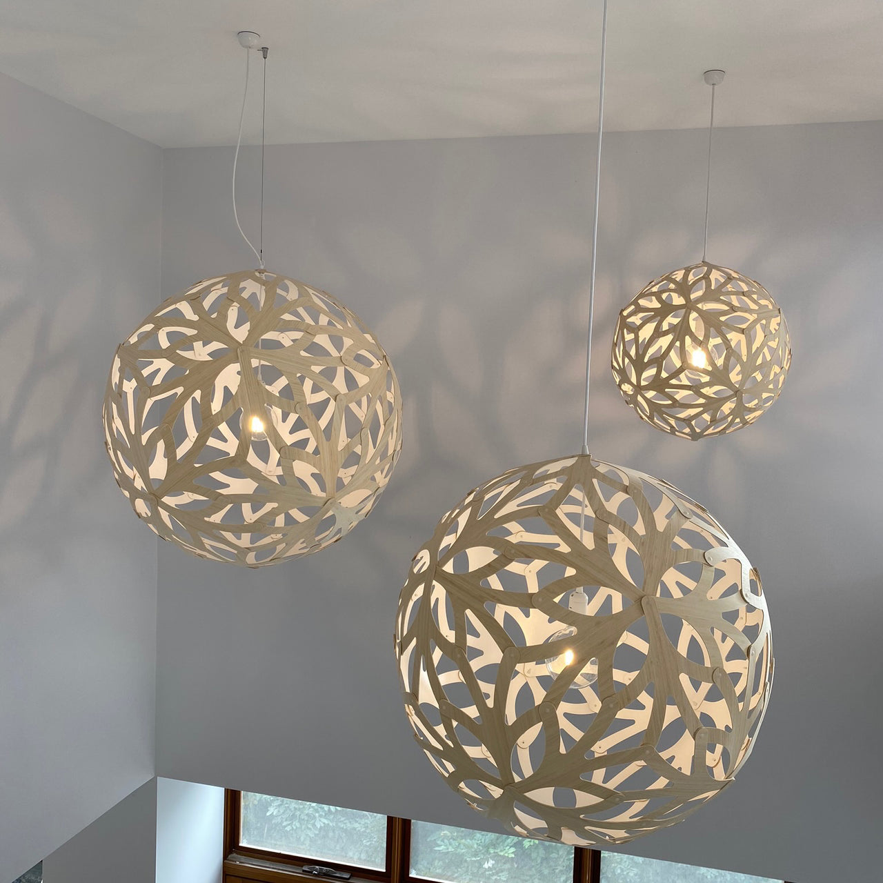 Floral Pendant Light: Extra Small