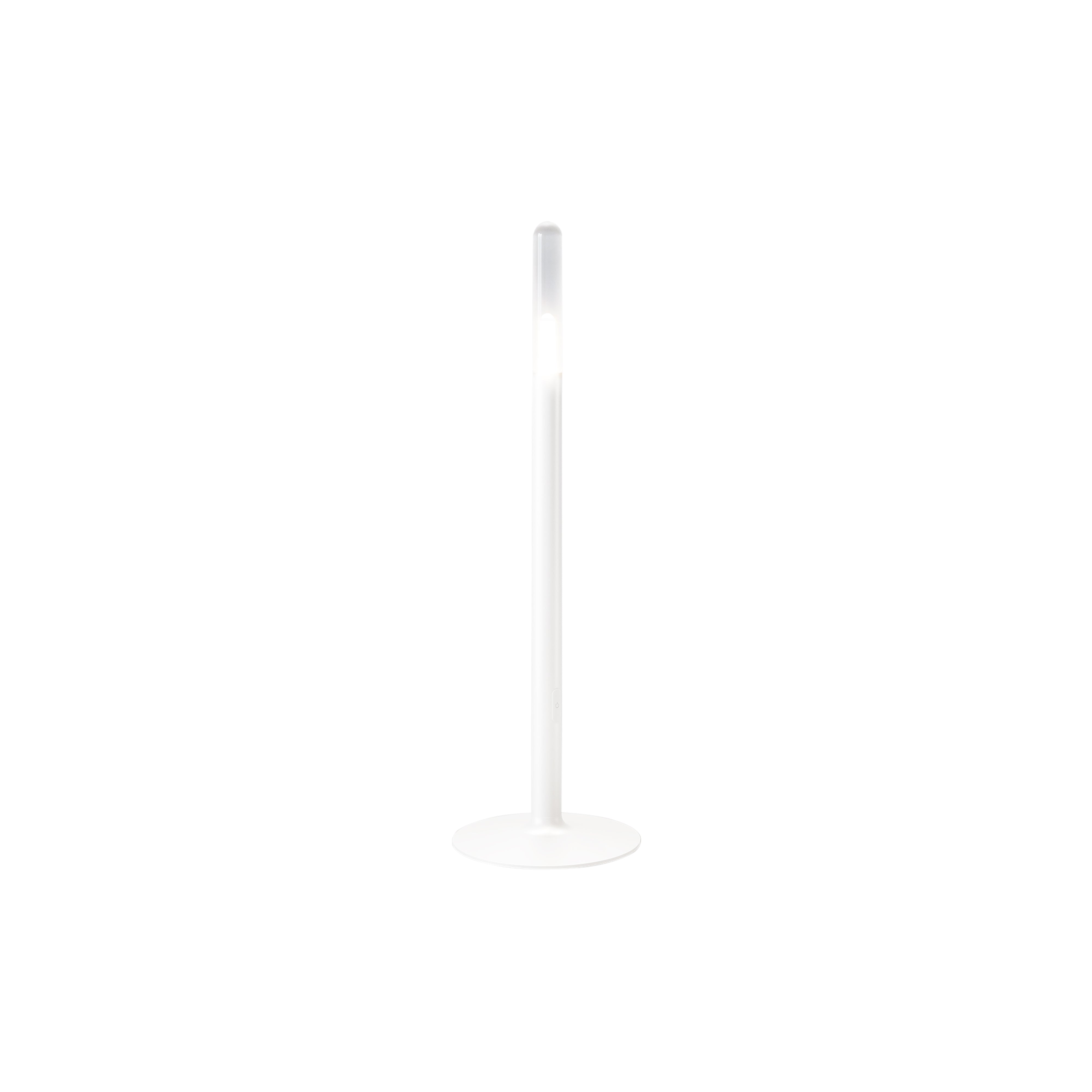 Glim Table Lamp: Pearl White