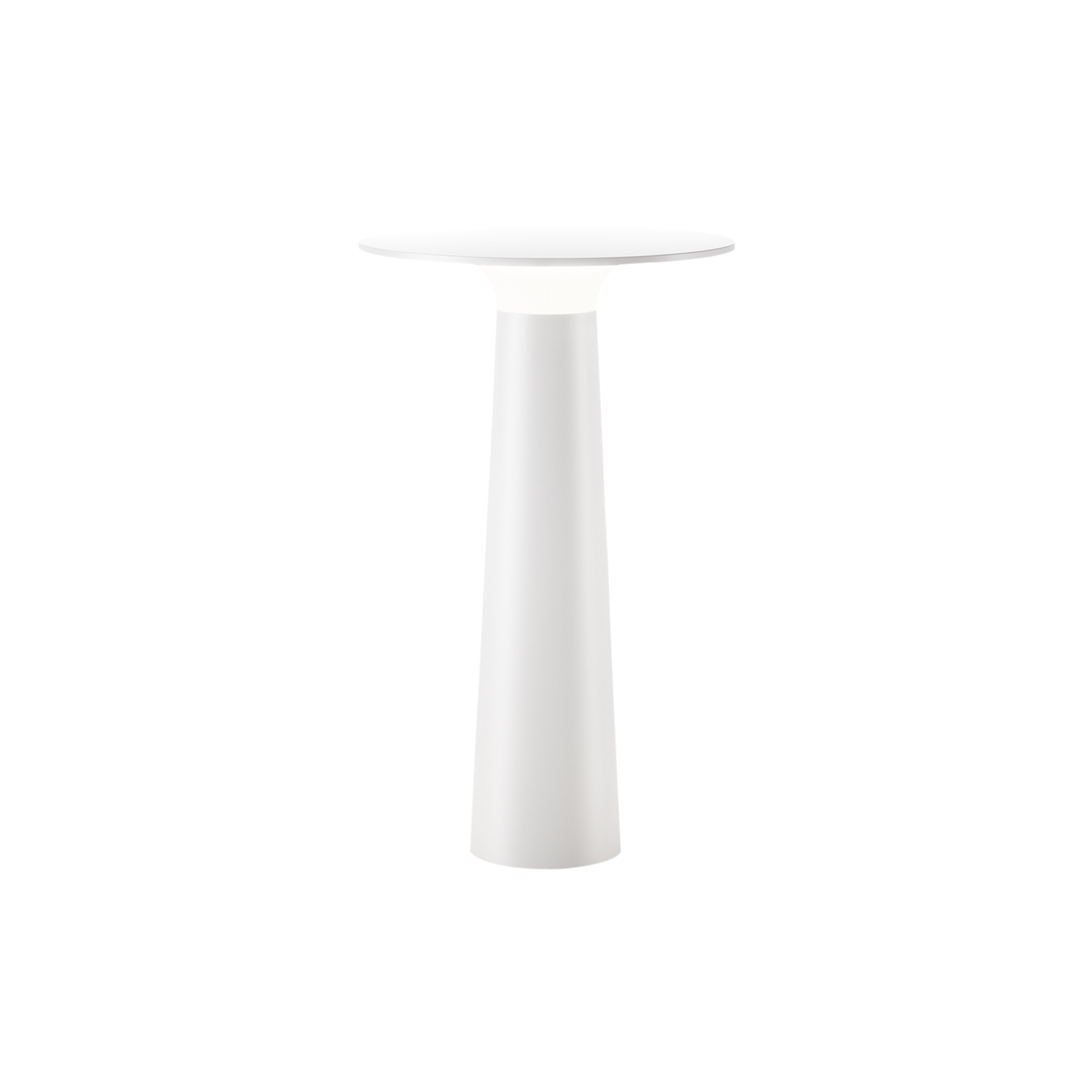 Lix Table Lamp: Pearl White