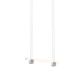 Isle 02A Suspension Lamp: Polished Aluminum