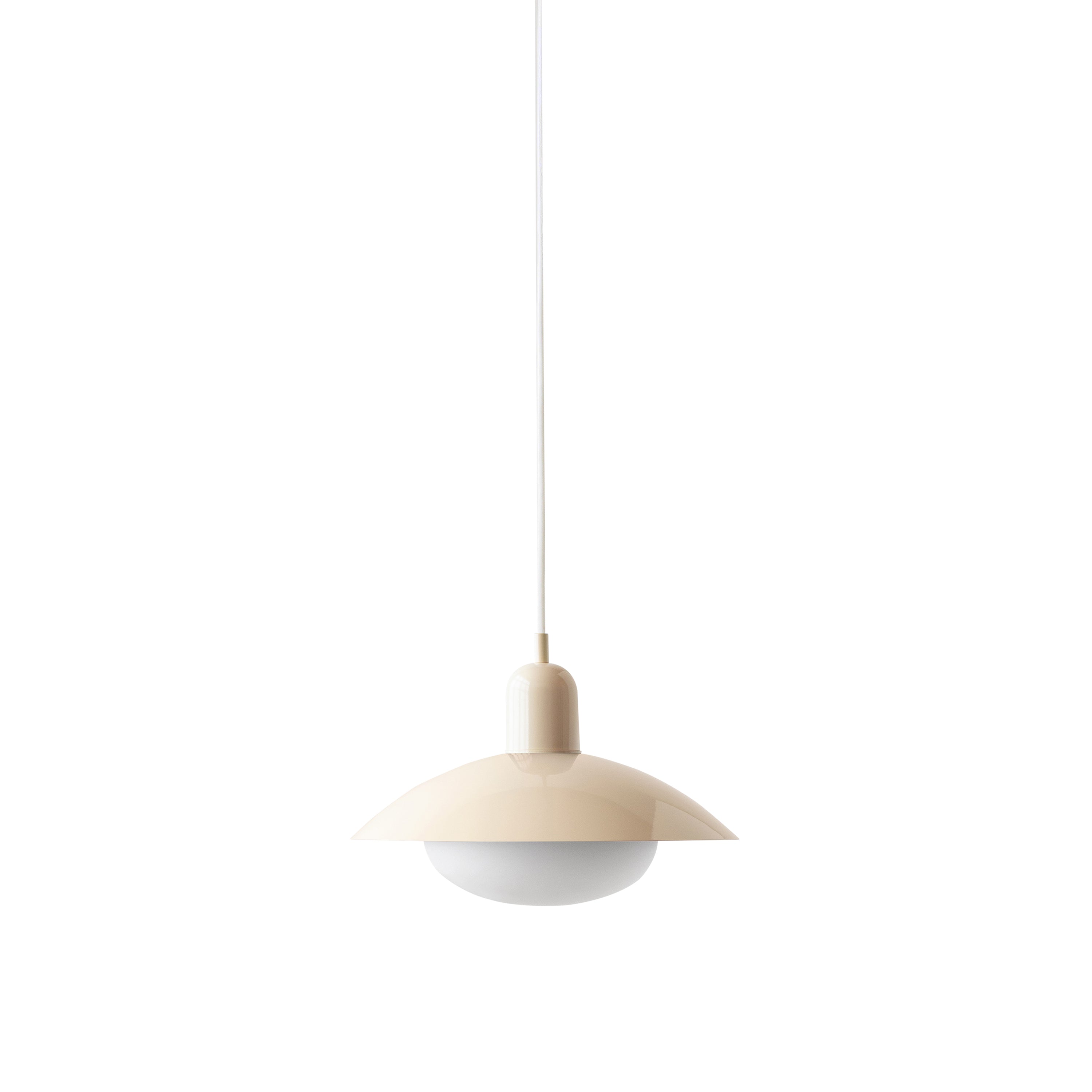 Arundel Mushroom Pendant: Bone + Bone