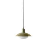 Arundel Mushroom Pendant: Reed Green + Reed Green