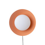 Arundel Mushroom Surface Mount: Peach + Plug-in (Dimmer)