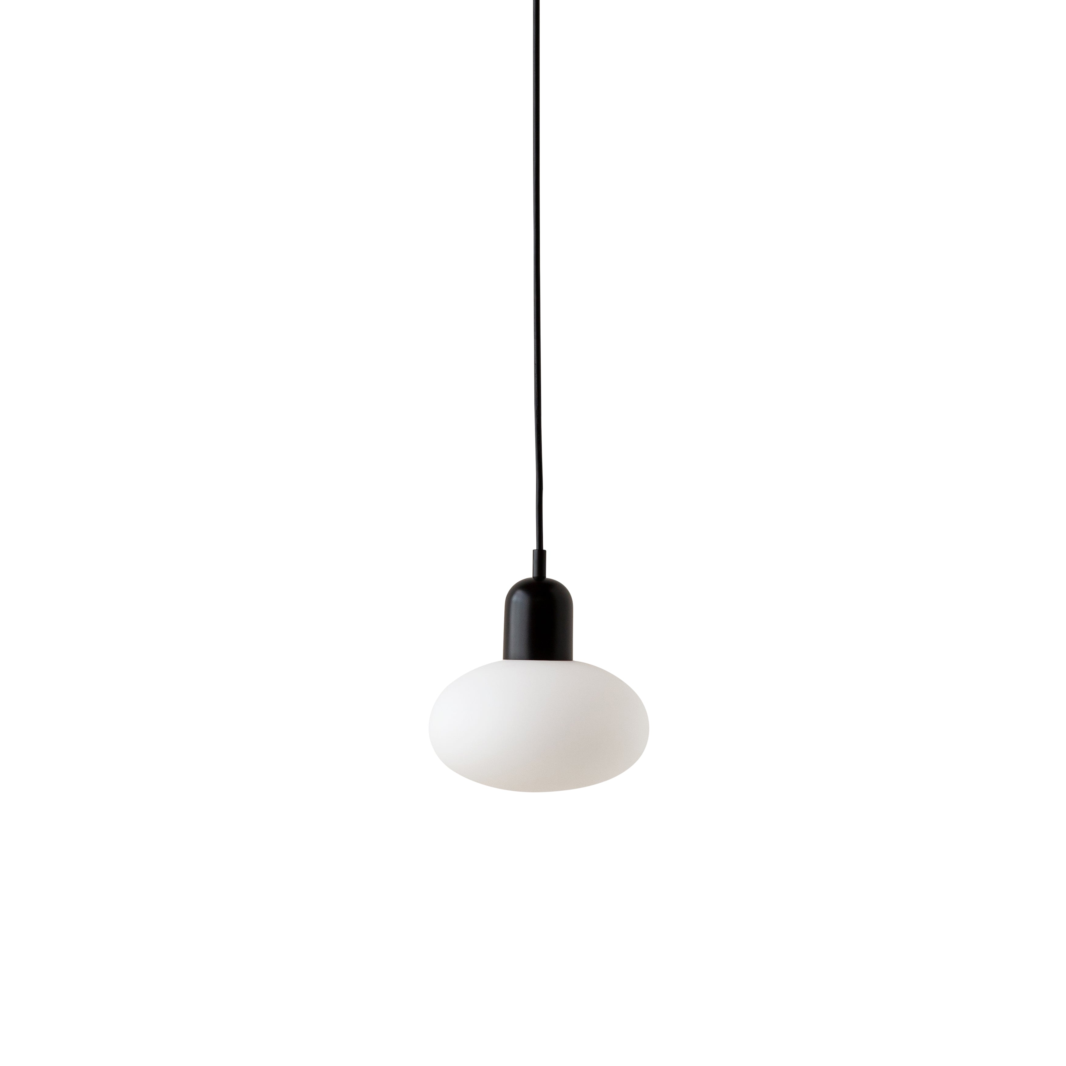 Mushroom Pendant: Black