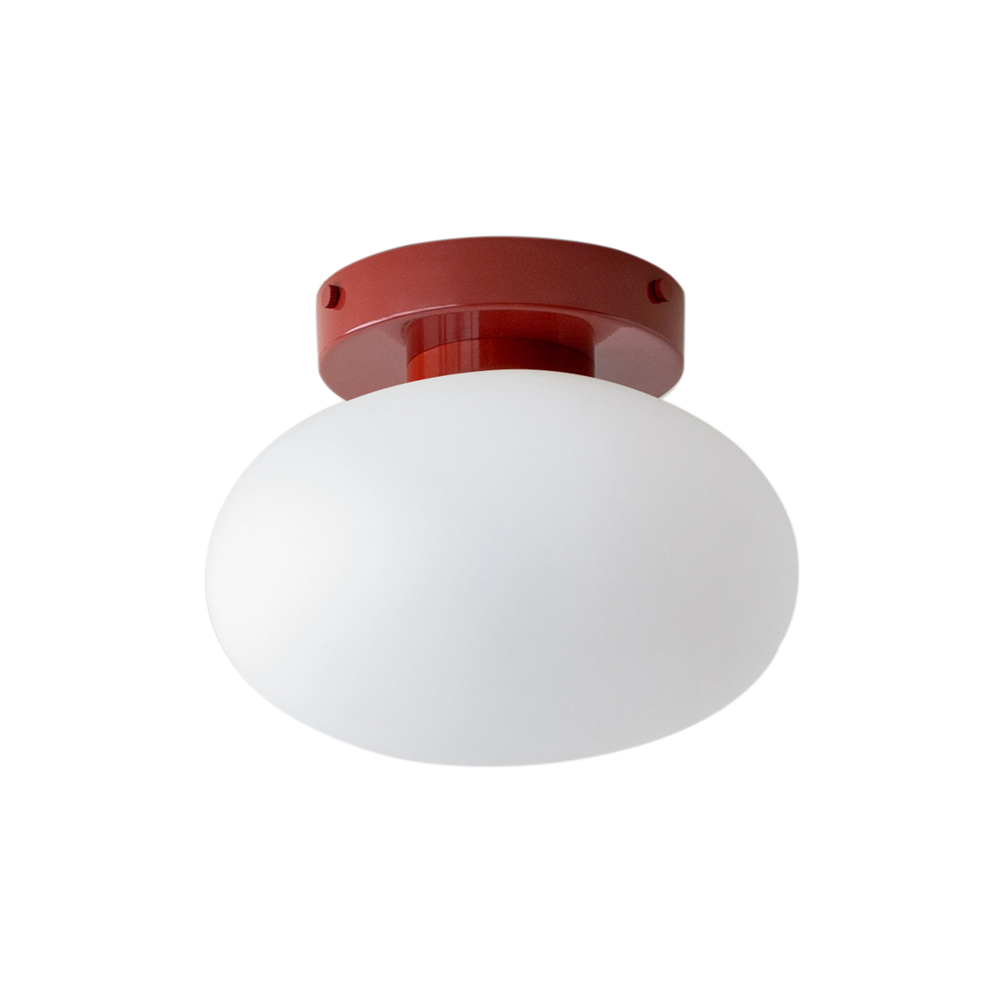 Mushroom Surface Mount: Outdoor + Oxide Red