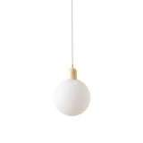 Orb Pendant: Outdoor + Bone + Large - 9.9