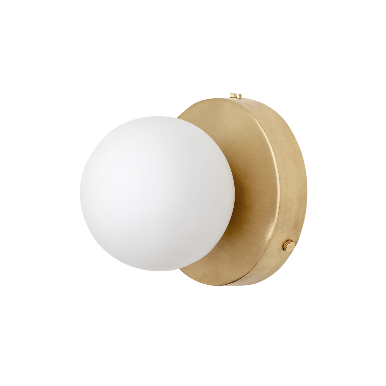 Orb 4 Surface Mount: Brass + Hardwire