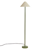 Eave Floor Lamp: Bone + Reed Green