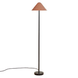 Eave Floor Lamp: Peach + Black