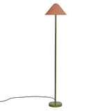 Eave Floor Lamp: Peach + Reed Green