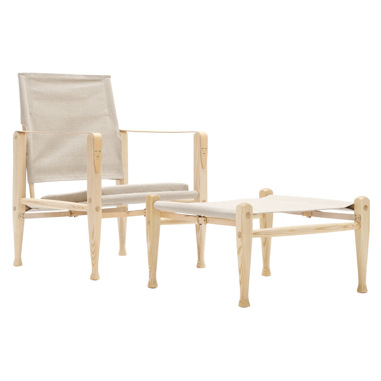 KK47000 Safari Chair: With Footstool