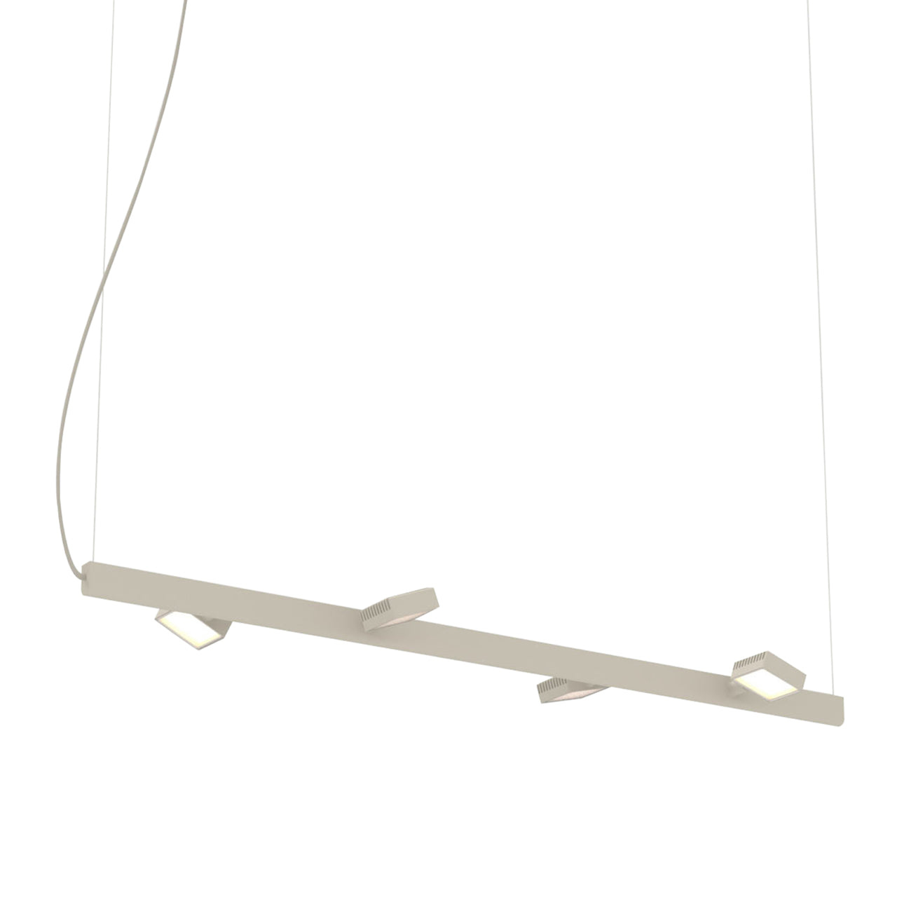 Dorval 05 Suspension Lamp without Uplight: 4 Heads + Large - 96.1