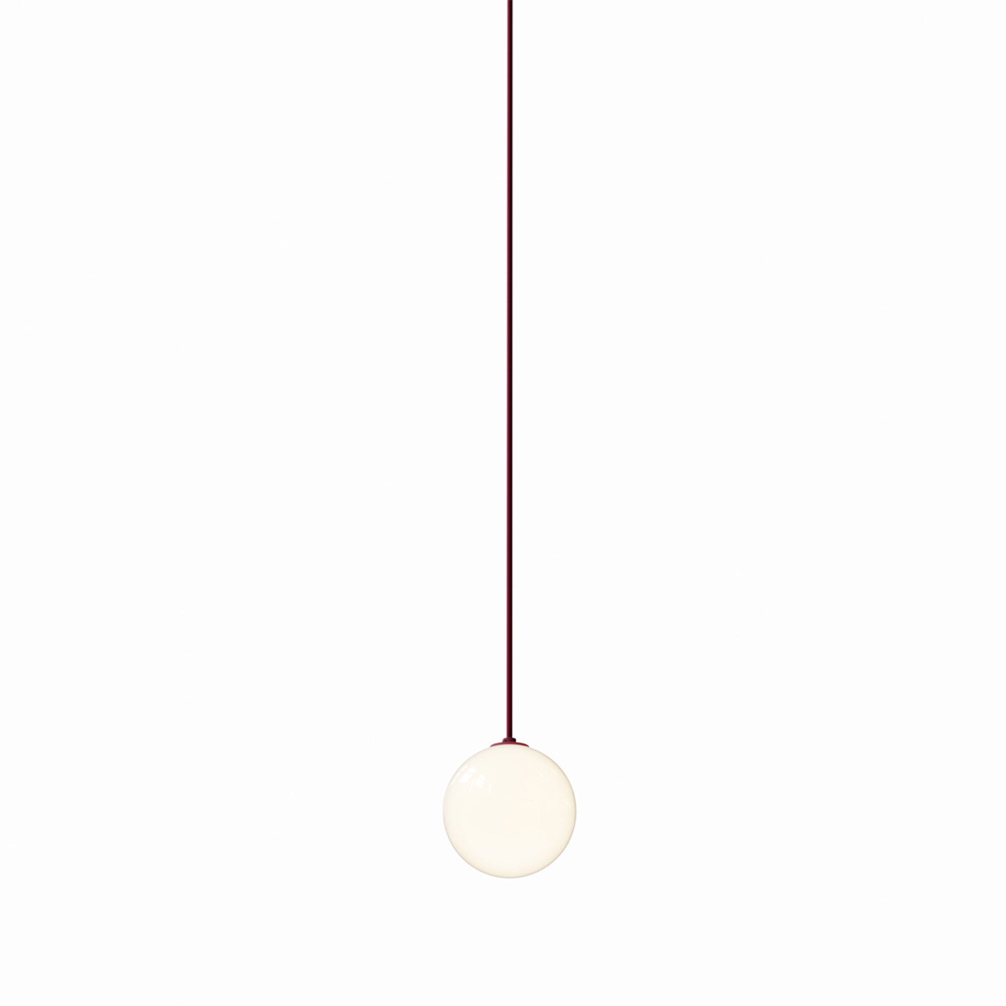 Laurent 10 Pendant: Burgundy