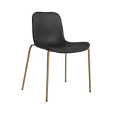 Langue Chair: Upholstered + Brass