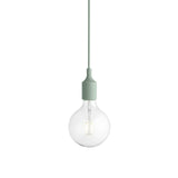 E27 Pendant Lamp: Light Green