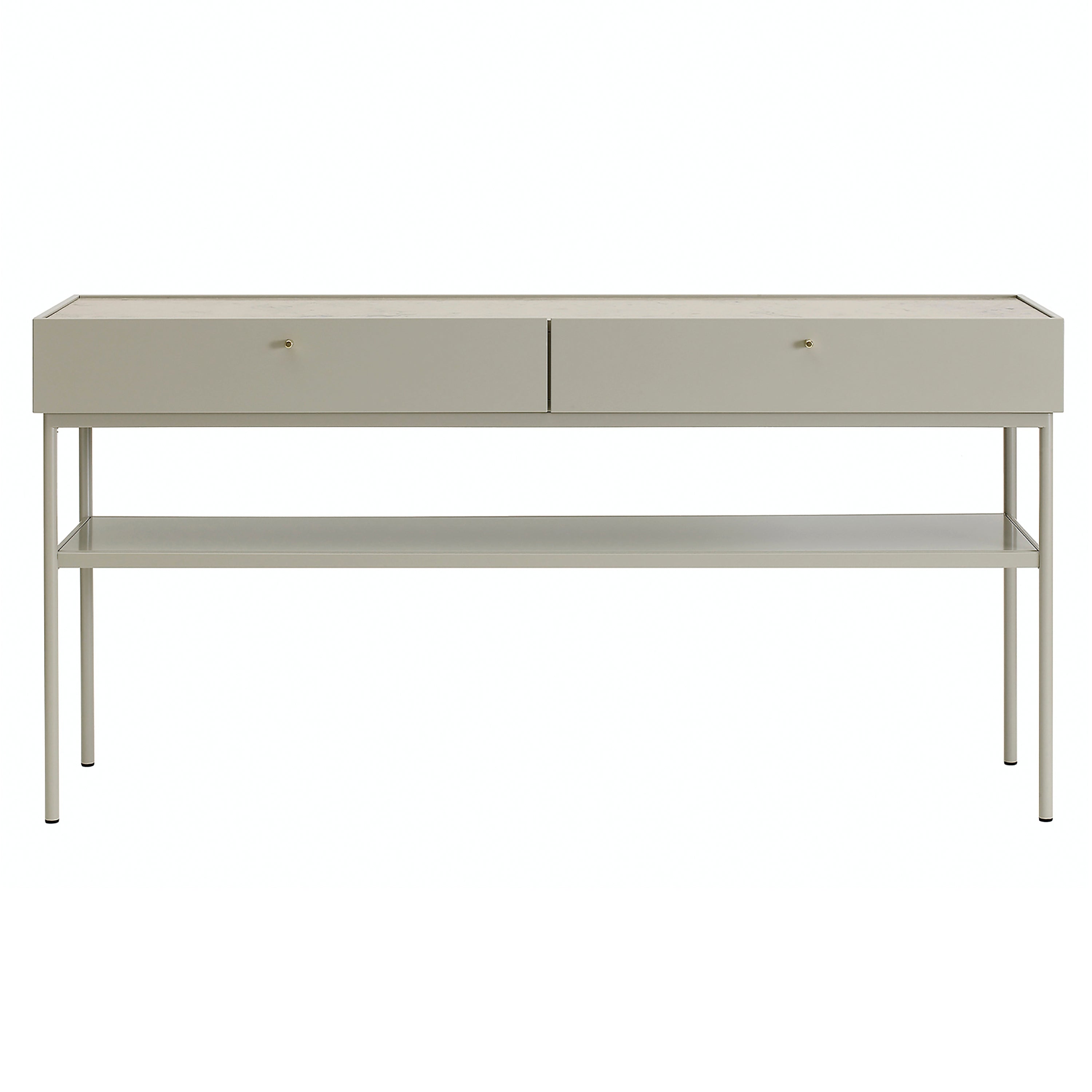 Luc Console 160: Jura Limestone + Dark Sand