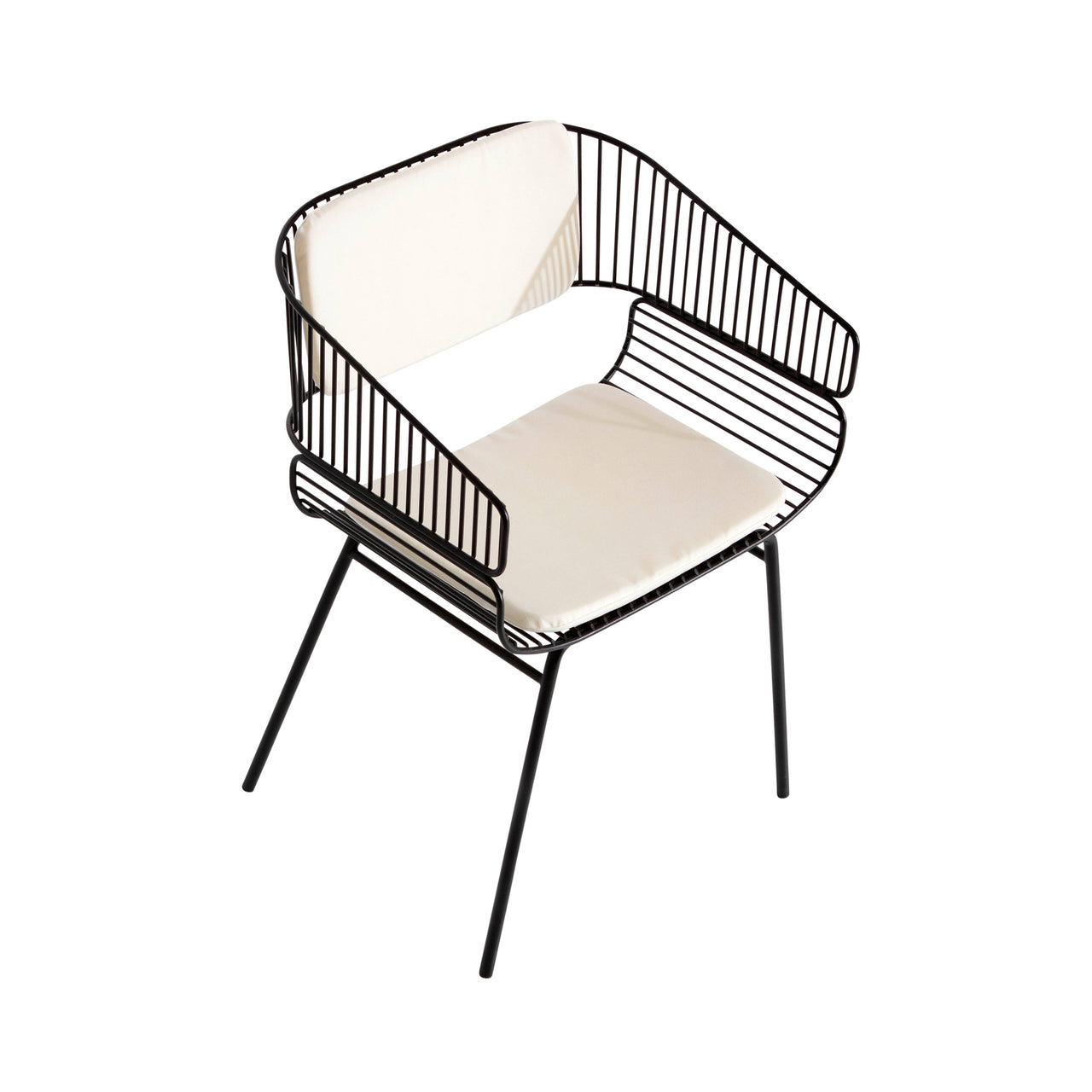 Trame Chair: Black + White