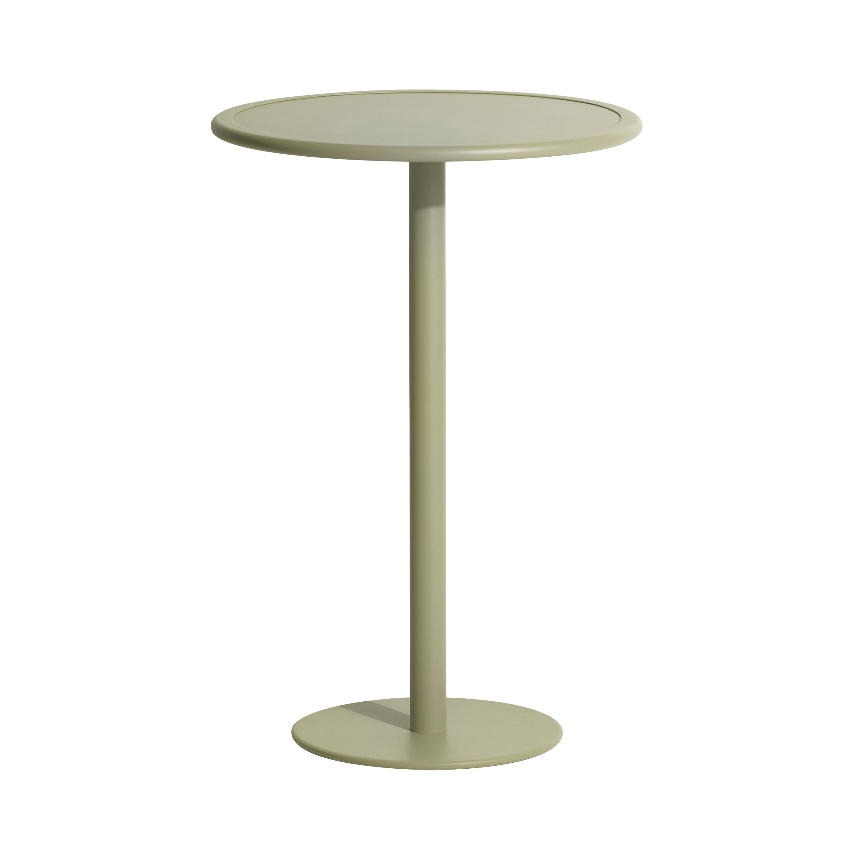 Week-End High Table: Round + Jade Green